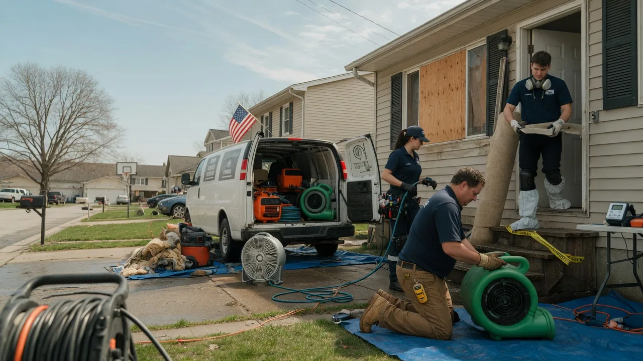 Water Damage Restoration in Rocklin, CA near me